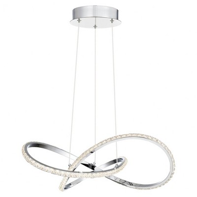 Quoizel Lighting Rumi 1 - Light Pendant in  Polished Chrome