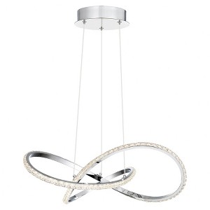Quoizel Lighting Rumi 1 - Light Pendant in  Polished Chrome - 1 of 4