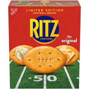 RITZ Football Shapes Crackers - 12.3oz - 1 of 4