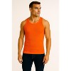 Galaxy By Harvic Men's Heavyweight Ribbed Tank Top-2 Pack - 3 of 4