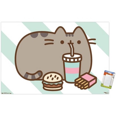 Poster Pusheen x Hello Kitty - Up Up and Away