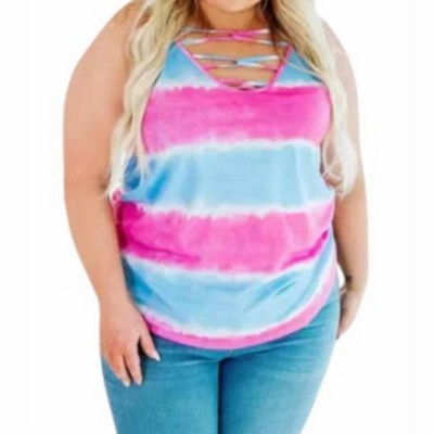 Women's Read My Heart Tank Top - PLUS - Glitzy Girlz Boutique