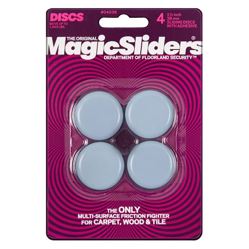 Magic Sliders Sliding Discs With Adhesive 4 Ct Target