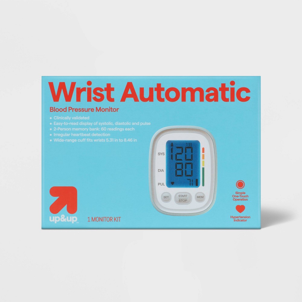 Photos - Blood Pressure Monitor Wrist  - up&up™