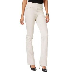 I.N.C International Concepts Womens Angle Welt Pocket Casual Trouser Pants, Beige, 16 Regular - 1 of 1