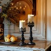 FAAYFIAN 6"x3" Outdoor Waterproof Flameless Candles, LED Candles, Battery Operated Candles with Remote and Timers - 4 of 4