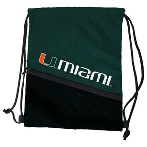 NCAA Miami Hurricanes Tilt Drawstring Bag - 1 of 2