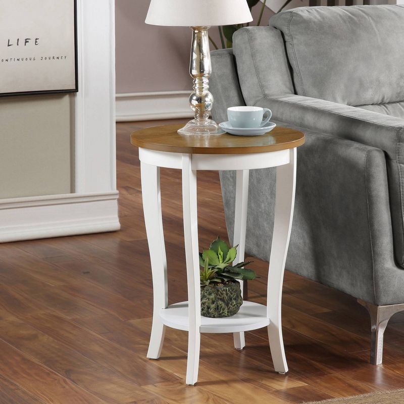 American Heritage Round End Table - Breighton Home, 3 of 9