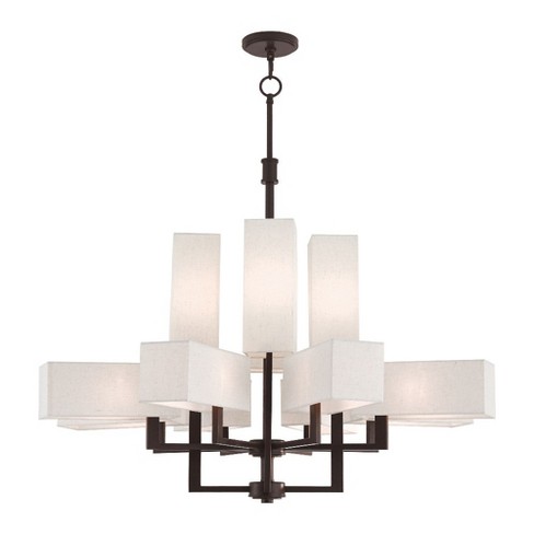 Livex Lighting Rubix 12 - Light Chandelier in  Bronze - image 1 of 4