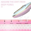 LINSAY Facial Cleansing Brush with LED Skin Therapy Included Super SPA Bundle with Potent anti-aging Serum, USB Cable, Headband and Cosmetic Bag - 3 of 4