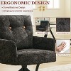 DYHOME Dining Chairs Set of 4, Mid Century Modern Swivel Dining Chairs with Arm, Upholstered Accent Chair for Kitchen Dining Living Room - 3 of 4