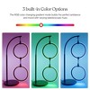 Brightech Nova RGB Modern Dimmable (Includes LED Light Bulb) USB Charging Arc Desk Table Lamp Matte Black - image 4 of 4