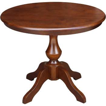 International Concepts 36 inches Round Top Pedestal Table - 28.9 inchesH