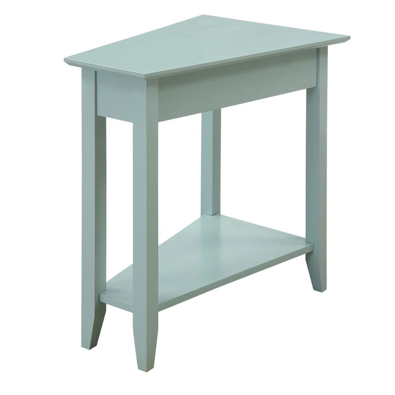  Breighton Home Harper Triangle End Table with Shelf, 1 of 5