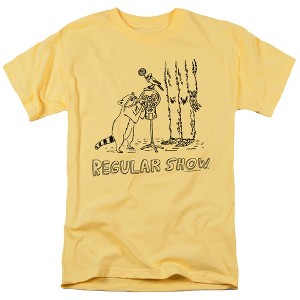 Men's The Regular Show Tattoo Art T-Shirt - 1 of 4