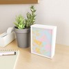 SunshineCanteen gentle flowers Framed Mini Art Print 4" (H) x 3" (W) x 1" (D) - Society6 - 2 of 3
