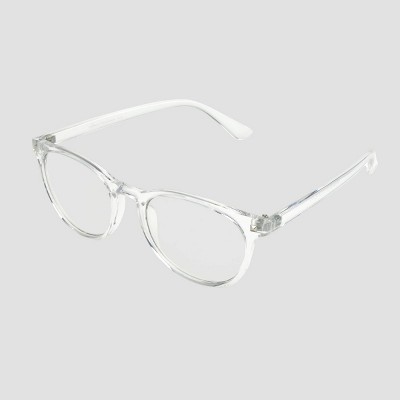 Men&#39;s Crystal Clear Blue Light Filtering Square Glasses - Original Use&#8482; Clear