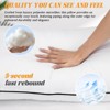 Itopfox Bed Pillows Set of 2 - Supportive Down Alternative Hotel Collection Pillows for Side and Back Sleepers - Soft & Comfortable - 2 of 4