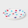 Red Blue Star Disposable Plates 6.8"x6.8" - 20ct - Sun Squad™ - 2 of 3