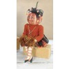 GALLERIE II Lucille Joe Spencer Gathered Traditions Halloween Art Doll Figure - 3 of 4