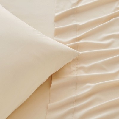 King Sand Bamboo Microfiber Wrinkle-Resistant Sheet Set