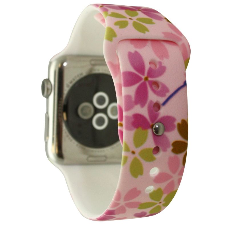 Olivia Pratt Fun Colorful Prints Silicone Apple Watch Bands, 5 of 6