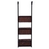 Cortovo Over-The-Door 3-Tier Basket Storage - Espresso with Black - SEI - 4 of 4