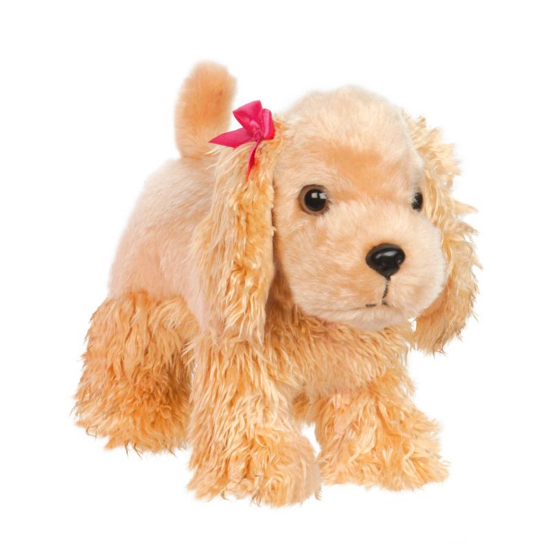 Pucci Pups Golden Dot Glam Bag &#38; Cocker Spaniel Puppy Stuffed Animal, 6 of 8