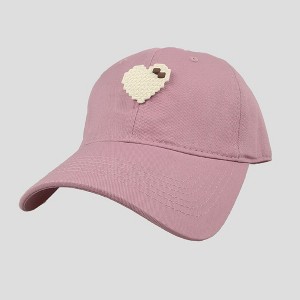 Anna-Kaci Women's Pixel Heart Wide - Brim Baseball Cap - 1 of 4