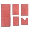 Home Weavers Luxury Collection 100% Cotton Tufted Bathroom Rug Set, Non-Slip Latex Bath Rug Set - 2 of 4