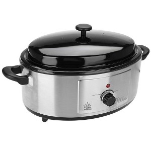 Royal Massage 6 Quart Hot Stone Heater - Hot Rock Massage Stone Therapy Warmer Heating Device - 1 of 4