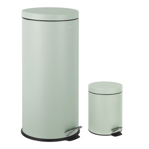 happimess Oscar 8-Gallon Step-Open Trash Can with FREE Mini Trash Can - 1 of 4