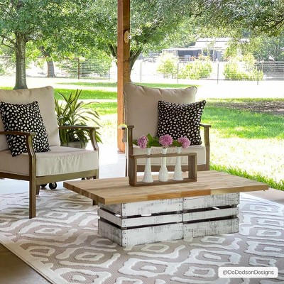 Hauteloom Burl Cream Outdoor Rug
