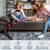 10x13 Soft Washable Area Rug Non Slip Non Shedding Floor Carpet Vintage Farmhouse Rug Low Pile Thin Rug, Distressed Oriental Rug, Foldable Printed - 3 of 4
