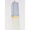 Elegant Lighting Weston 3 - Light Pendant in  Chrome - 4 of 4