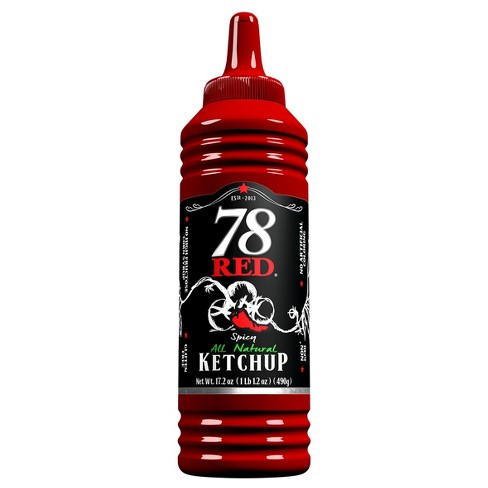 78 Red Spicy All Natural Ketchup - 172oz  Target
