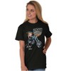 Women's Biker Betty Boop Choppers Motorcycle Graphic T Shirt Tees Brisco Brands - 4 of 4