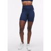Peloton Women's Cadent 7" High Rise Pocket Bike Short, Deep Navy - 4 of 4