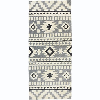 Homefires Heritage in Gray Indoor & Outdoor Rug – Stylish, Durable, Fade-Resistant, Perfect for Patio, Porch, Entryway, or Living Room Decor