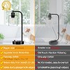 Itopfox Set of 2 Industrial Table Lamps with USB Port, Fully Stepless Dimmable Bedside Lamps for Bedrooms Nightstand Desk Lamp with Clear Glass Shade - 2 of 4