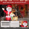 Karl Home 6.3FT Lighted  Santa and Reindeer Christmas Inflatable Decoration - 3 of 4