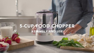 KitchenAid Cordless 5-Cup Onyx Black Food Chopper KFCB519OB - The Home Depot