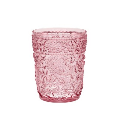 Paisley Acrylic Glasses Drinking Set of 4 DOF (13oz)