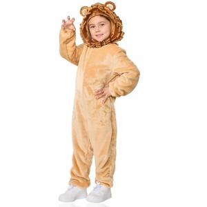 Seeing Red Cuddly Lion Child Costume, X-Small/Small - 1 of 3