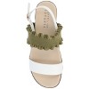 Journee Collection Womens Riya Formed Footbed Sling Back Sandal - 4 of 4