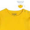 Ola! Otter Romper with Footsie - Dandelion Yellow - 4 of 4
