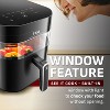 T-fal 7.3 Quart Infrared Air Fryer,8 Cooking Programs, Black - 4 of 4