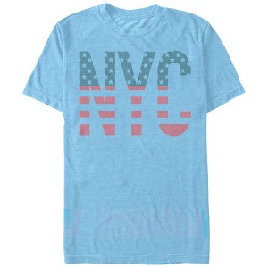 Men's Lost Gods Fourth of July  NYC American Flag T-Shirt - 1 of 3