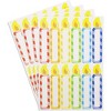 Juvale 63 Pieces Classroom Cutouts Set Birthday Cupcakes and Candles Cut-outs for Decoration - 4 of 4