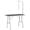 vidaXL Adjustable Dog Grooming Table with 1 Loop - 2 of 4